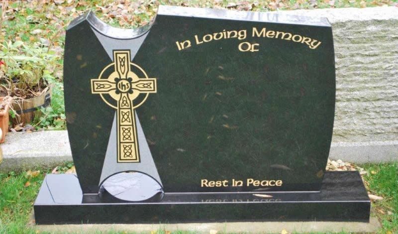 Memorial inscription detail by Eden Memorials