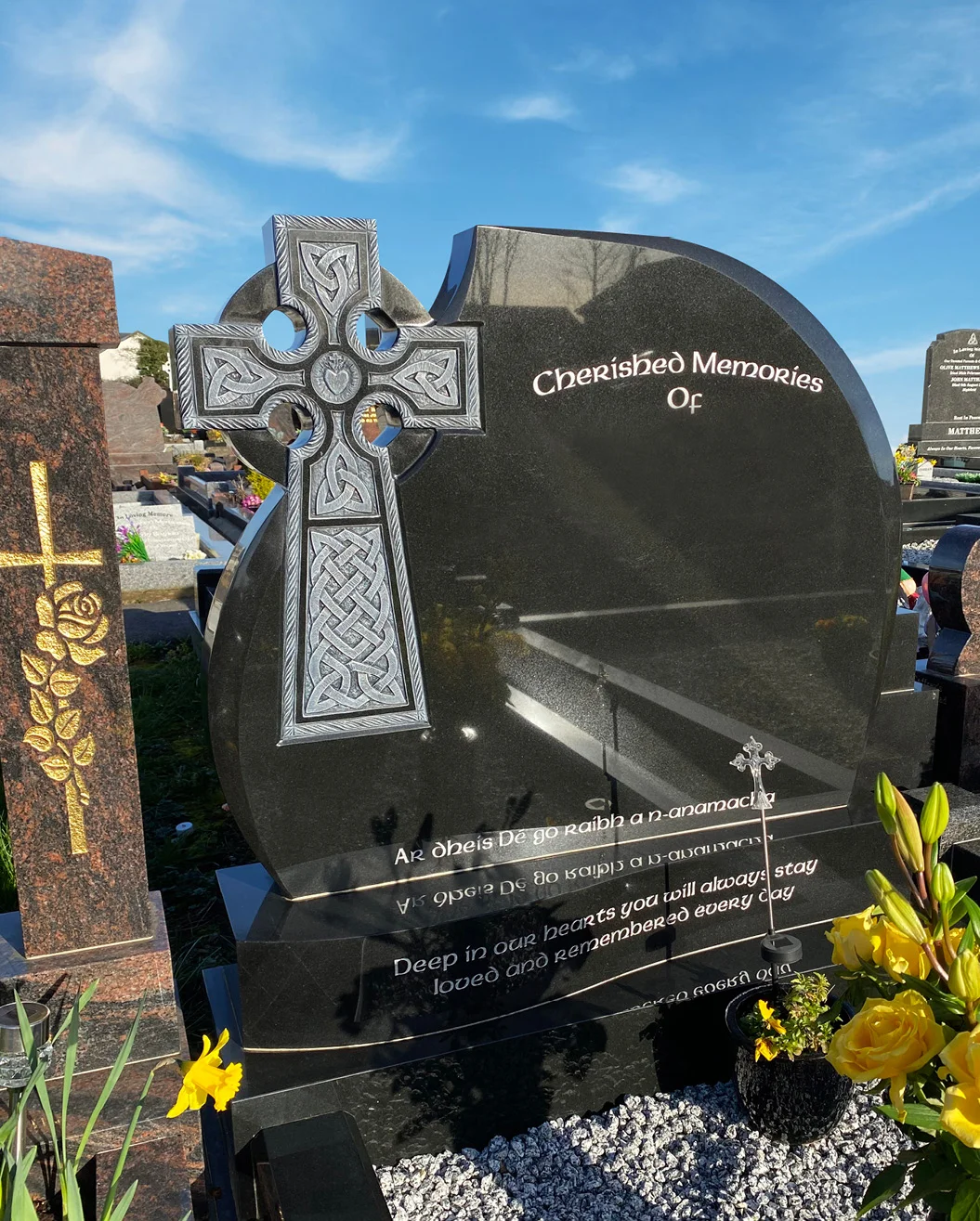Finished memorial by Eden Memorials